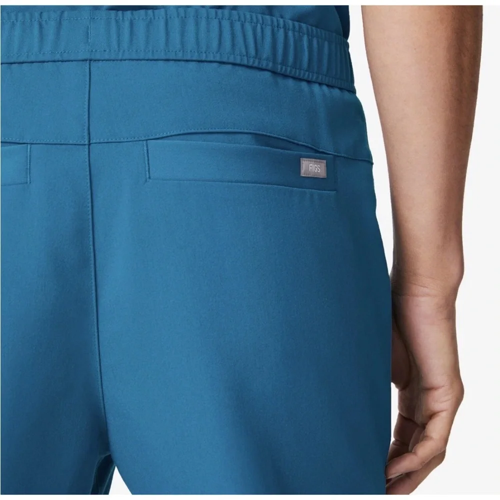 Figs Men’s Tansen Jogger Scrub‎ Alps Blue Pants small Nurse Hospital work